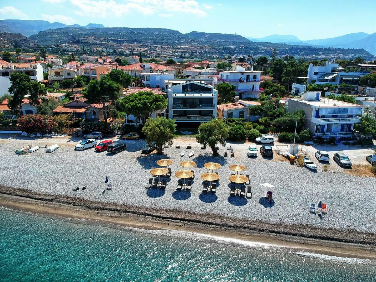Dreamy Bay Aparthotel Xylokastro Exteriör bild